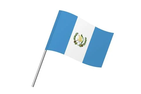 Flag of Guatemala Stock Illustration