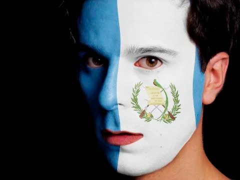 Flag of guatemala Stock Photos