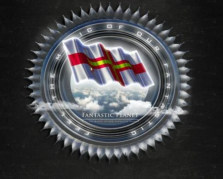 Flag Guernsey quality designer flag Illustration
