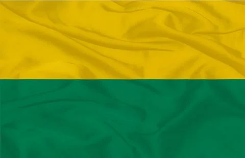Flag of The Hague Waving Stock Illustration