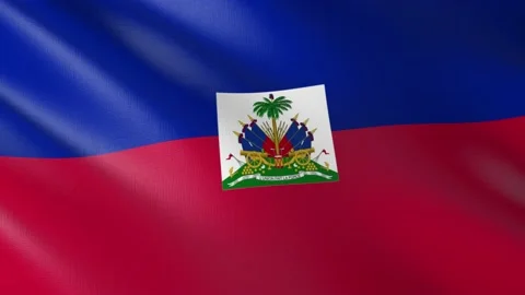 Flag of Haiti Video stock 151299705