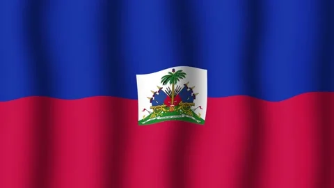 Flag of Haiti Stock Footage 175744762