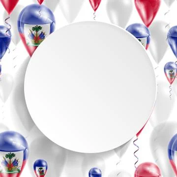 Flag of Haiti Stock Illustration