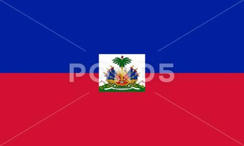 Flag of Haiti Stock Illustration