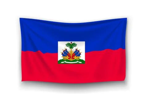 Flag of haiti Stock Illustration