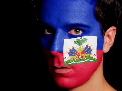 Flag of haiti Stock Photos