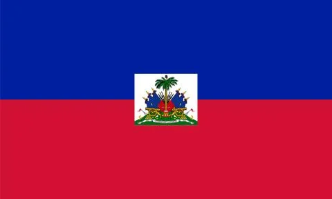 Flag of Haiti Vector illustration 스톡 일러스트