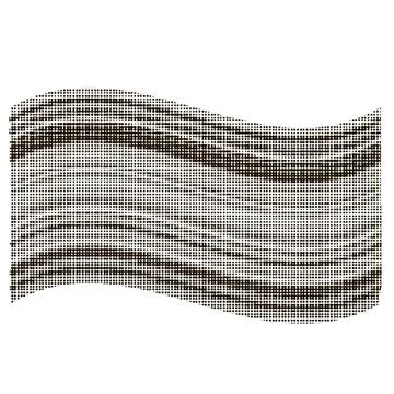 Flag Halftone Texture Halftone Pattern. Halftone Dots. Dots on White Backg... Stock Photos
