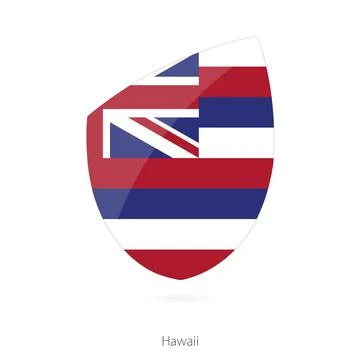 Flag of Hawaii. 스톡 일러스트