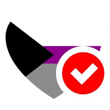 Flag in heart shape, vector illustration for your design 库存插图