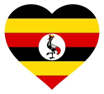 Flag in heart vector illustration sign. Flag in the shape of Heart with contr Stock Illustration