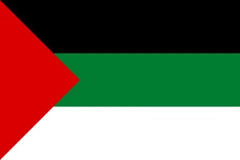 Flag of Hejaz 1917 Stock Illustration