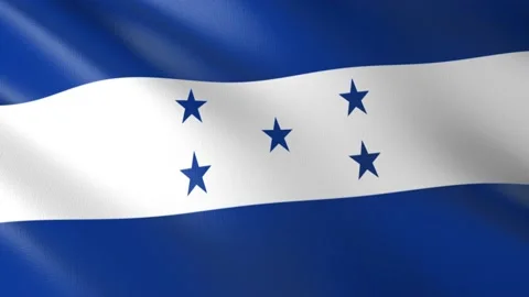Flag of Honduras Video stock 151368482