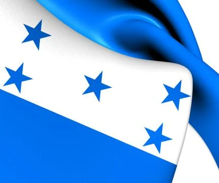 Flag of honduras Stock Illustration