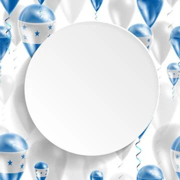 Flag of Honduras Stock Illustration