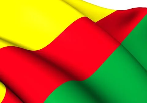 Flag of humacao Stock Illustration