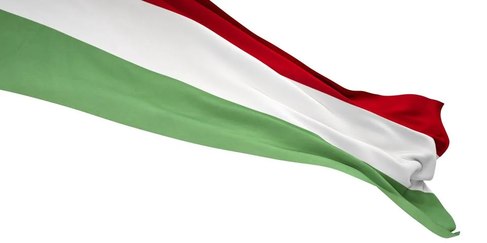 Flag of Hungary Stock Illustration