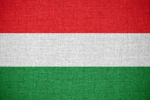 Flag of Hungary Stock Photos