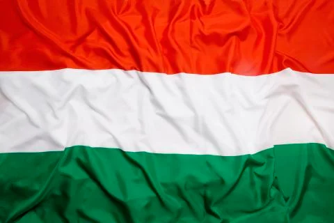 Flag of Hungary Foto stock