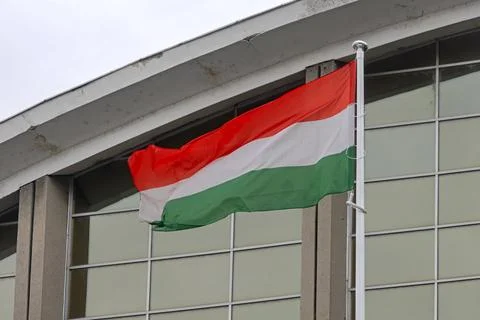 Flag of Hungary Stock Photos