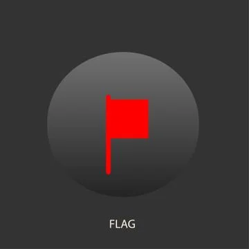 Flag icon Stock Illustration