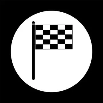 Flag icon Stock Illustration