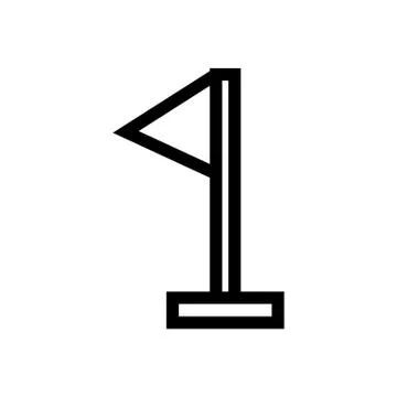 Flag Icon Stock Illustration