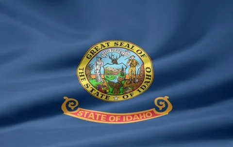 Flag of Idaho Stock Photos