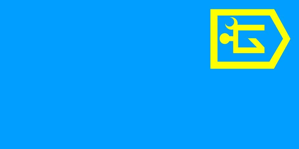 Flag of Idel Ural State Stock Illustration