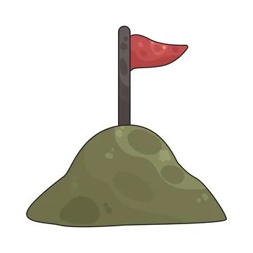 Flag illustration Stock Illustration