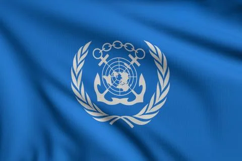 Flag of imo Stock Illustration