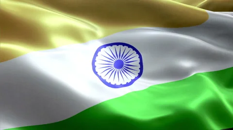 Flag India Stock-Footage 47747085