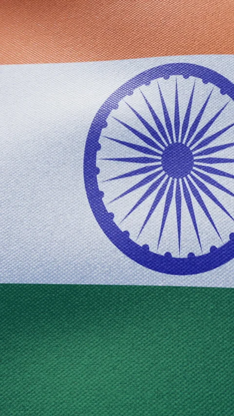 Flag of India Stock Footage 278458346