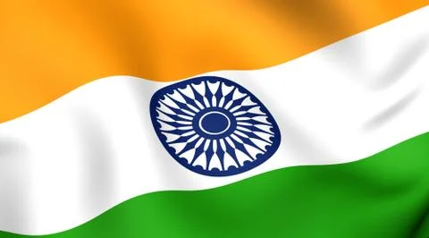 Flag of india Stock Illustration