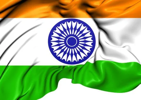 Flag of india Stock Illustration
