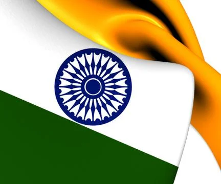 Flag of india Stock Illustration