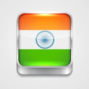 Flag of india Stock Illustration