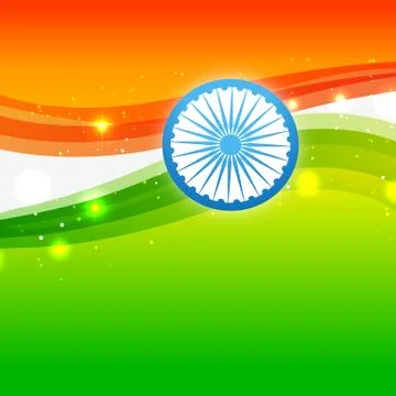 Flag of india Stock Illustration