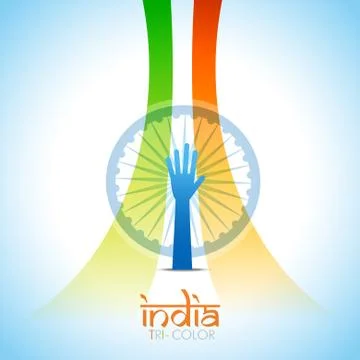 Flag of india Stock Illustration