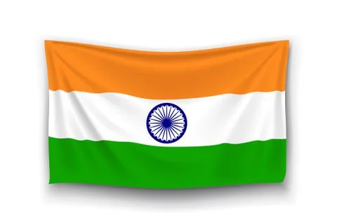 Flag of india Stock Illustration