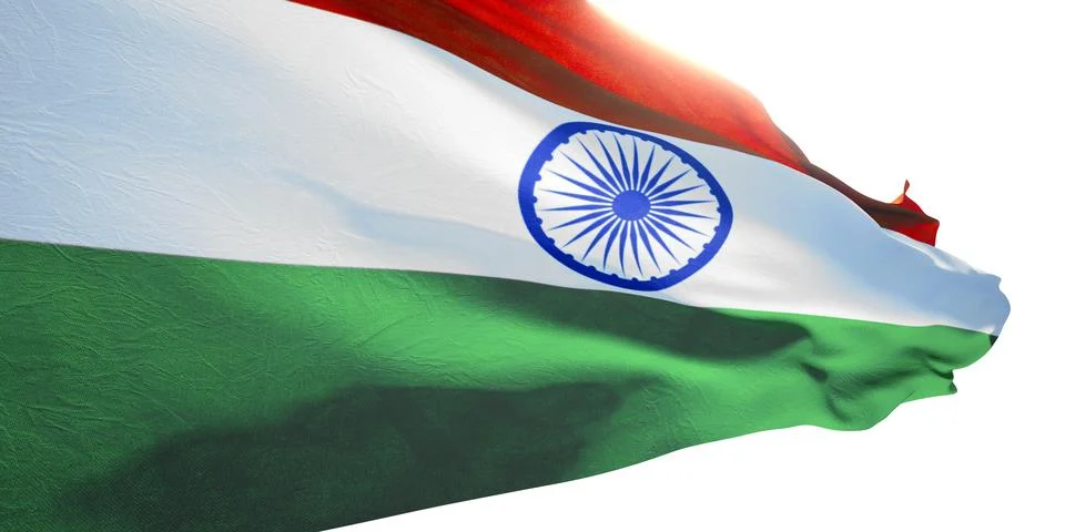 Flag of India Ilustração Stock