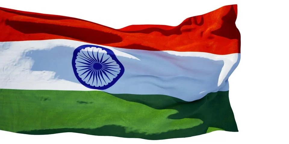 Flag of India Stock Illustration