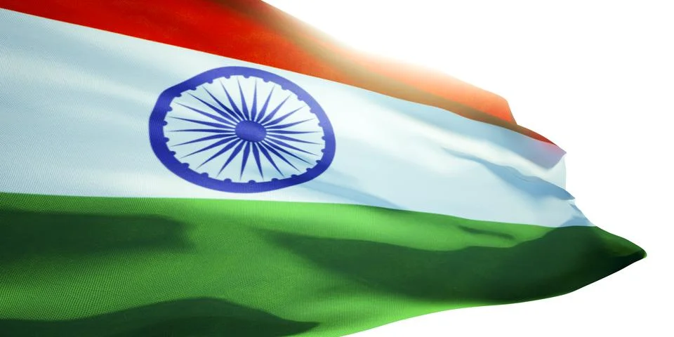 Flag of India Stock Illustration