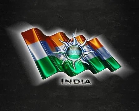 Flag India quality designer flag Stock Illustration