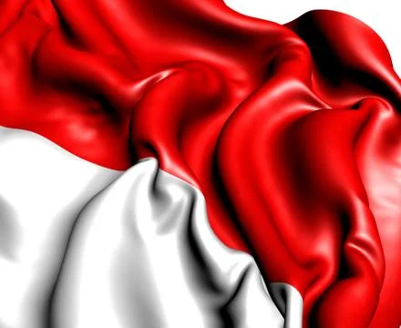 Flag of indonesia Stock Illustration