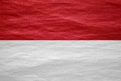 Flag of Indonesia Illustrazione stock