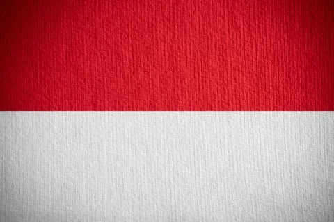 Flag of Indonesia Illustrazione stock