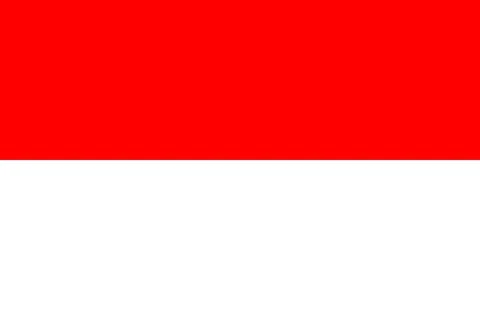 Flag of Indonesia Stock-Illustration