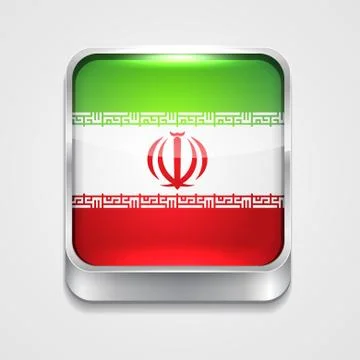 Flag of iran Stock Illustration