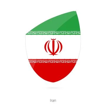 Flag of Iran. Иллюстрация